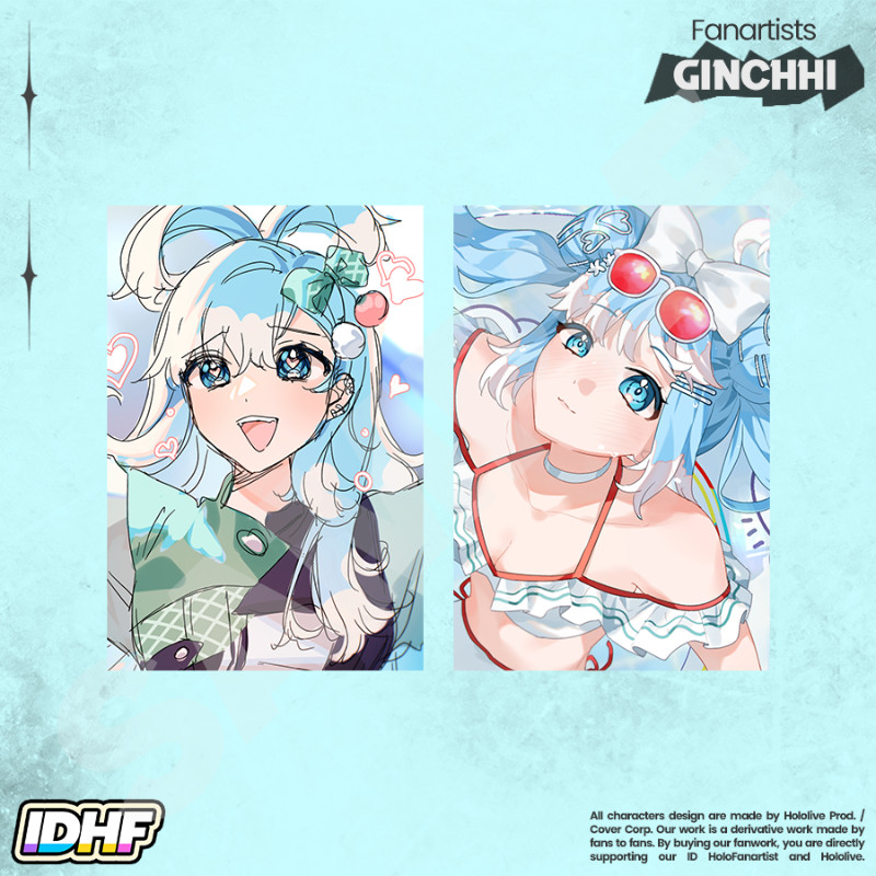 Kobo Kanaeru Photocard Set - HoloID - Ginchhi