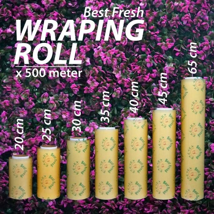 TERBARU - Plastik Wrap - Wrap Roll 45 cm x 500 m - Best Fresh