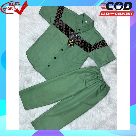 Kmja Lebaran 2025 Coco Bsju Muslim Laki2 Keneja Modern Baju Idul Fitri Dewasa Koko Baju Koko Anak Le