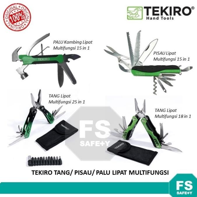 

Berkualitas Tekiro Tang Pisau Palu Multifungsi Multifunction Knife Pliers Hammer