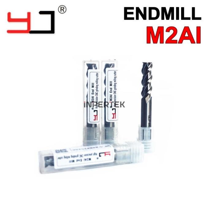 

Berkualitas Endmill 12 HSS 4F YJ Endmill HSS12mm Cutter Milling Mata Pisau Milling