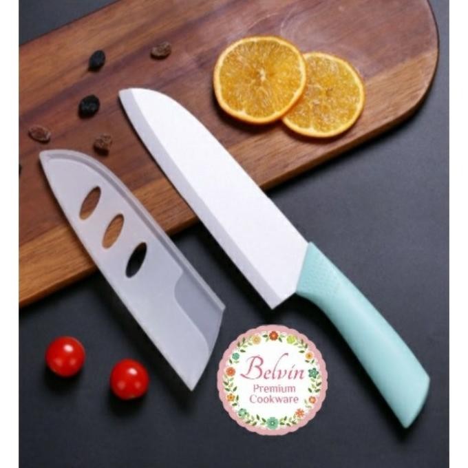 

Berkualitas Belvin cookware pisau zirconia ceramics 7inch keramik Chef knife 7