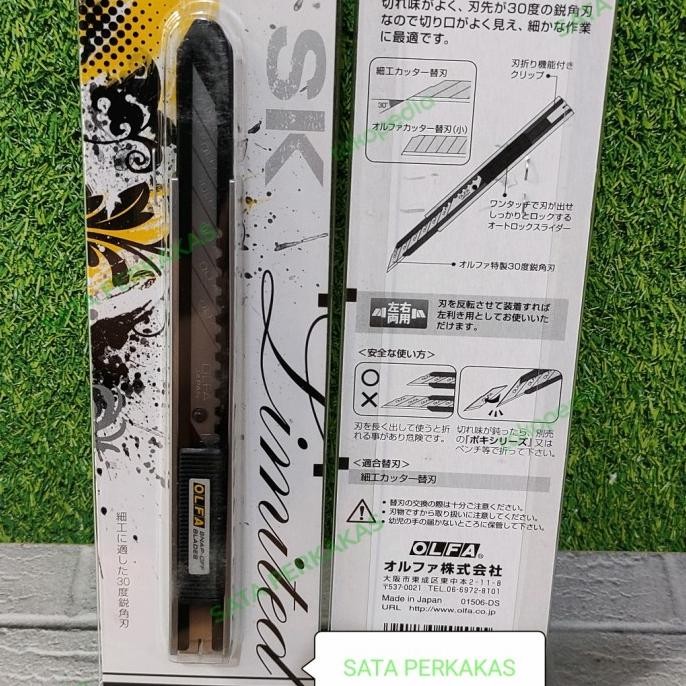 

Berkualitas OLFA Pisau Cutter 9mm Limited Series SK LTD-05 Limited Edition JAPAN