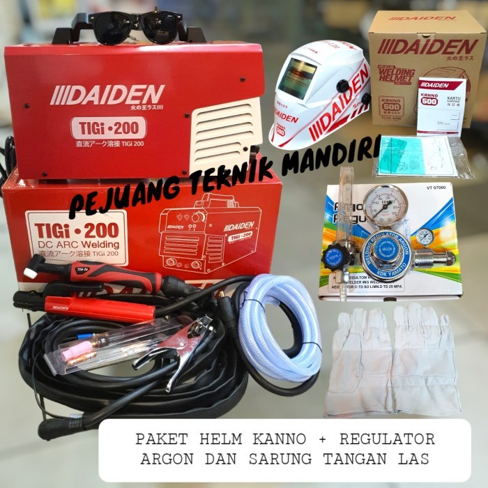 ,,,,,,,] MESIN LAS ARGON DAIDEN TIGI 200 / TRAFO LAS ARGON DAIDEN TIG 200