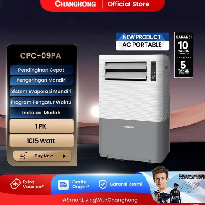 new changhong ac 1 pk portable cpc-09pa