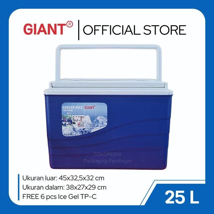 GIANT Cooler Box 25 Liter / Cool Box Besar