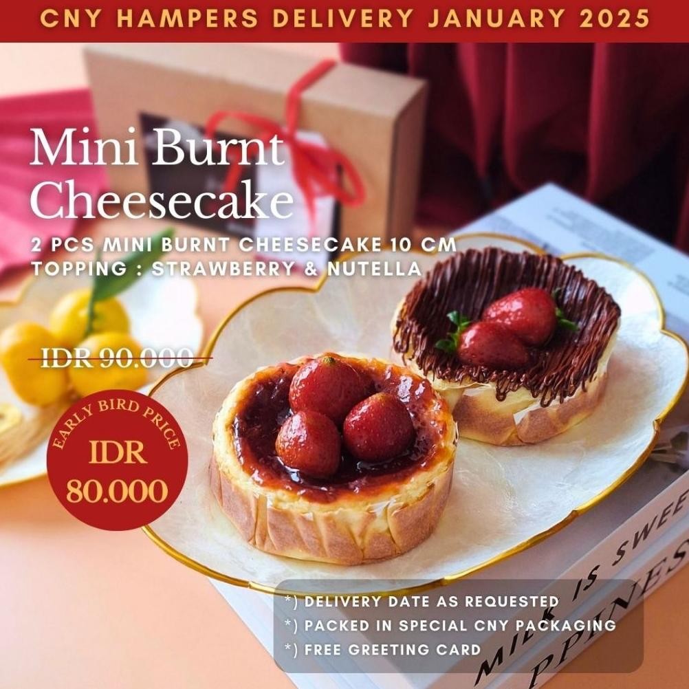 

CNY Hampers Imlek / Parsel Sincia / Lunar Parcel - Mini Cheesecake