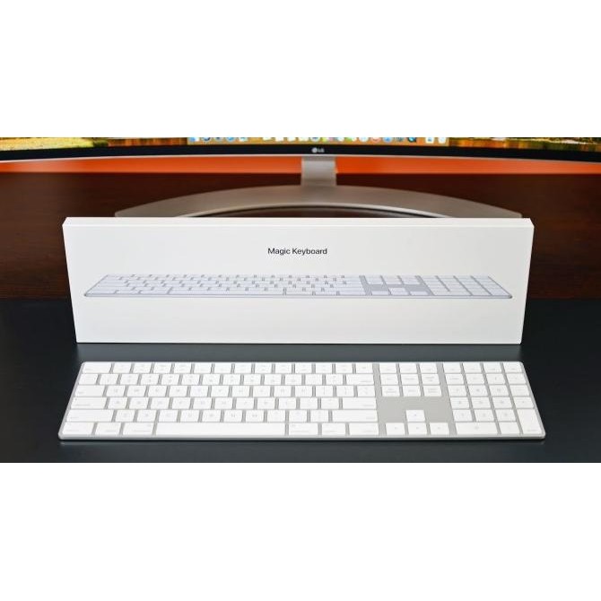 Baru Ibox Apple Magic Keyboard 2 Imac M1 2021 Numeric Keypad Grey Silver