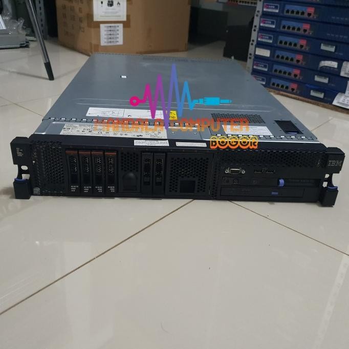 Server Rack 2U IBM system x3650 M2 dual intel xeon E5 Mikrotik X86