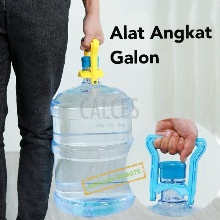 Alat Pengangkat Galon Air Dual Handle dengan Drat Besi Alat Bantu Angkat Air Galon Alat Angkat Galon