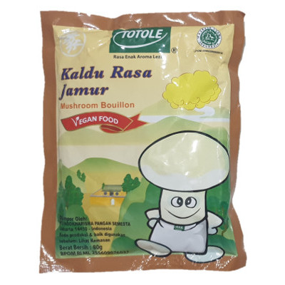 

Termurah Kaldu Penyedap Penambah Rasa Jamur Mushroom Bouillons Powder Totole (Bundle 5 X 80 Gram)