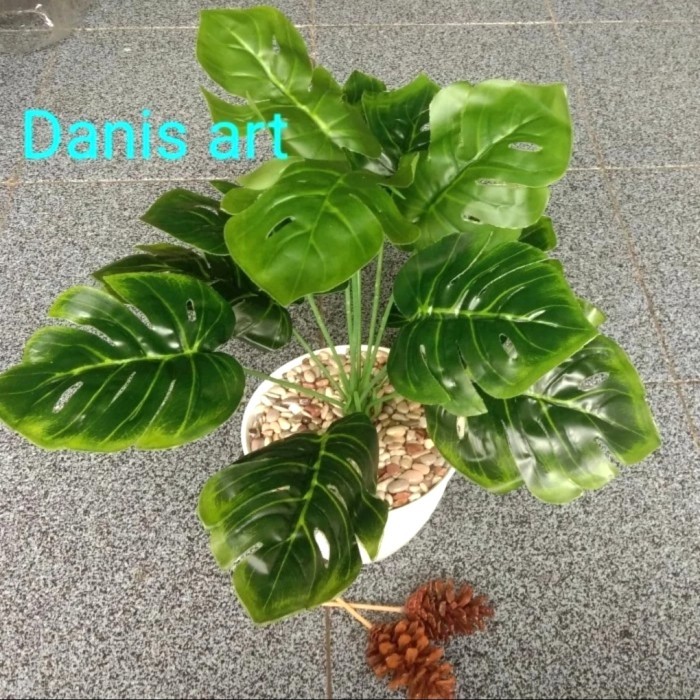 Daun Monstera Grup/ Monstera Palsu/ Monstera / Monstera Plastik Promo