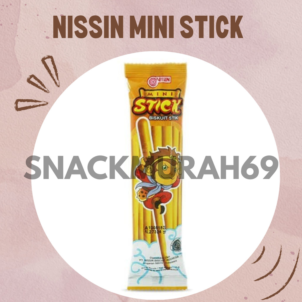

Nissin Mini Stick Pack 10 Pcs 13 Gram