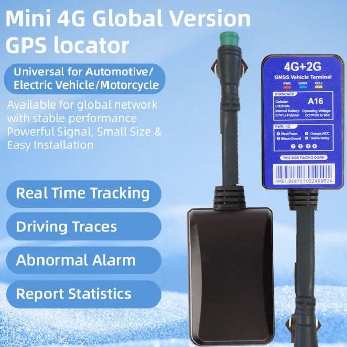 GPS TRACKER GX-03 JARINGAN 4G BISA MATIKAN MESIN TAHAN AIR GARANSI