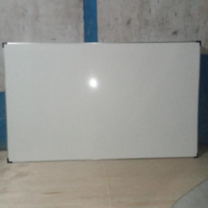 

TERMURAH - papan tulis whiteboard non magnet gantung ukuran 100x150