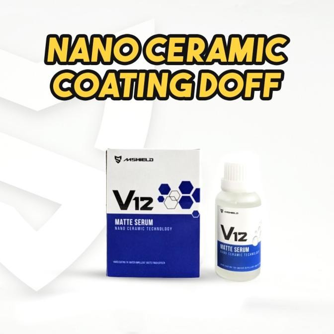 Tersedia Nano Ceramic Coating Motor Doff / Matte - Pengkilap Body Doff Permanen