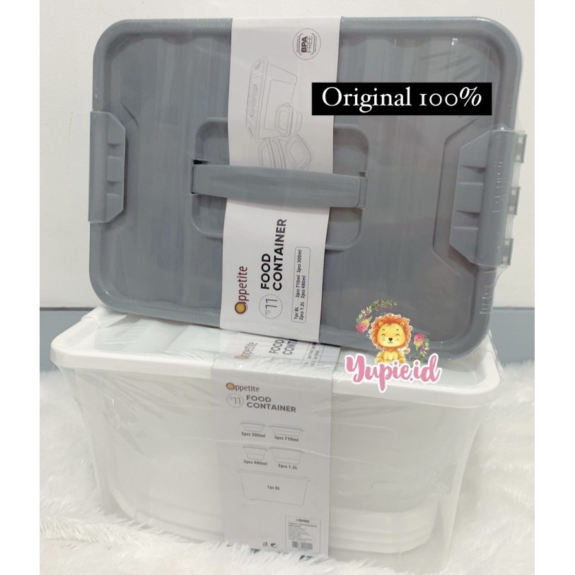 Oppetite informa food container set 11pc include big container