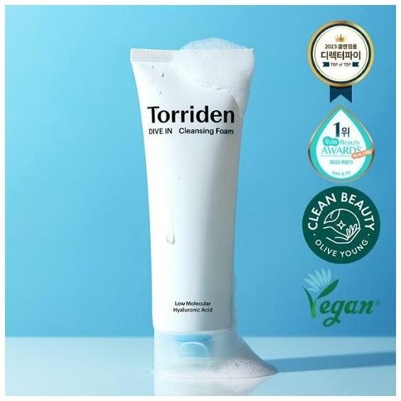 

TERSEDIA TORRIDEN DIVE IN LOW MOLECULAR HYALURONIC ACID CLEANSING FOAM 150ML (1PC)