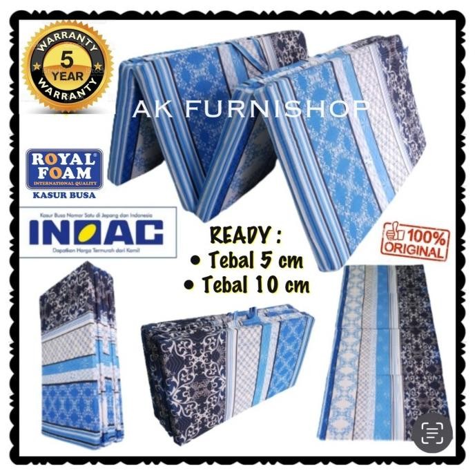 

TERSEDIA KASUR LIPAT INOAC ROYAL FOAM GARANSI 5 TAHUN - BUSA LIPAT