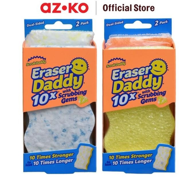 

TERSEDIA AZKO SCRUB DADDY SPONS PEMBERSIH ERASER DADDY BUSA PENGGOSOK SERBAGUNA FOAM PENGANGKAT KOTORAN SPONS PEMBERSIH PERLENGKAPAN DAPUR