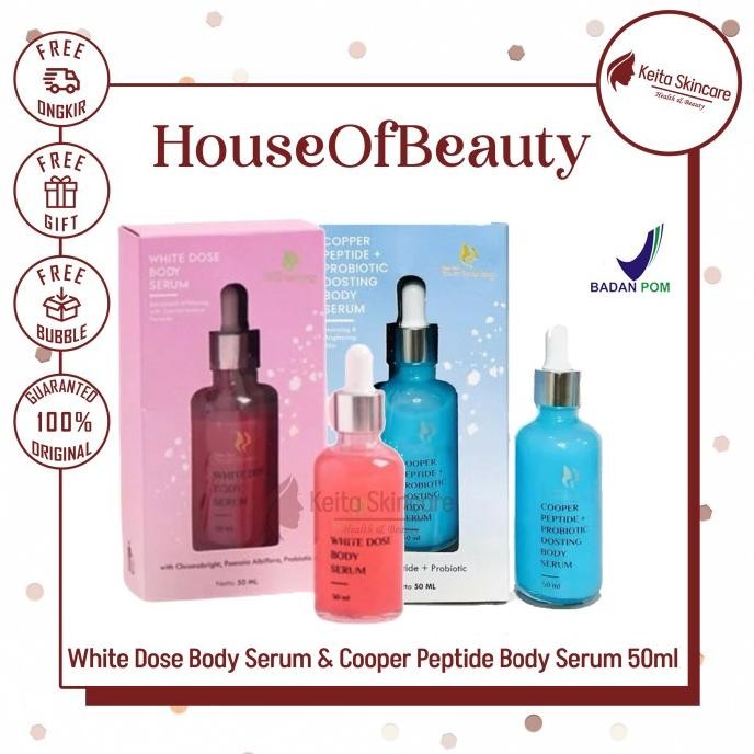 Tersedia New Skin Youth by House Of Beauty White Dose Body Serum Brightening