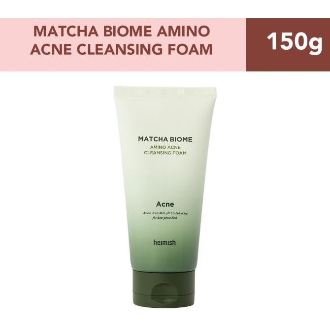 

TERSEDIA HEIMISH MATCHA BIOME AMINO ACNE CLEANSING FOAM