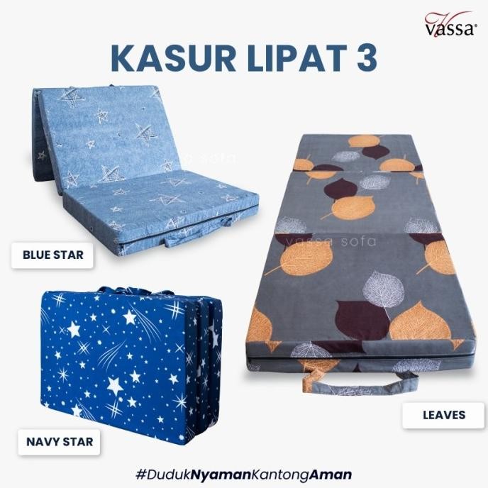 

TERSEDIA KASUR LIPAT 3 KASUR BUSA LIPAT ROYAL FOAM