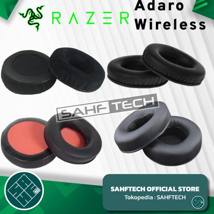 

TERSEDIA RAZER ADARO WIRELESS EARPAD EAR PAD CUP CUSHION BANTALAN BUSA FOAM
