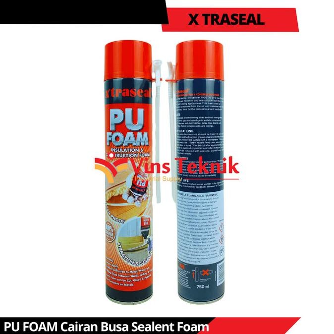 

TERSEDIA X TRASEAL XTRASEAL PU FOAM CAIRAN BUSA SEALENT FOAM