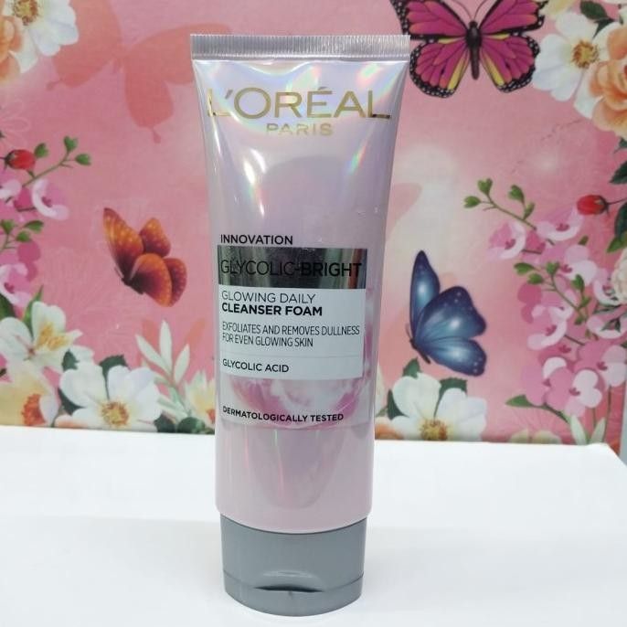 

TERSEDIA LOREAL CLEANSER FOAM GLYCOLIC BRIGHT 100ML