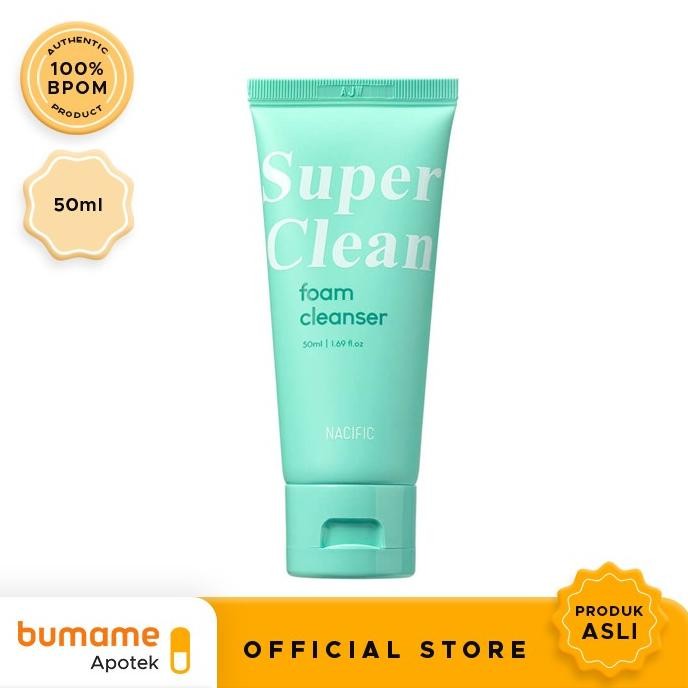 

TERSEDIA NACIFIC SUPER CLEAN FOAM CLEANSER 50 ML