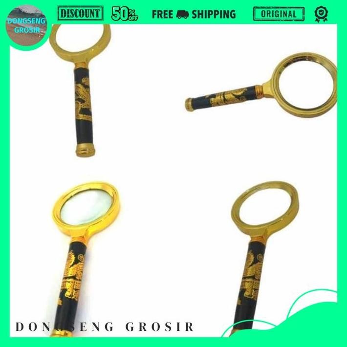

HANDHELD MAGNIFYING HAND LENS MAGNIFIER / KACA PEMBESAR 60MM DONSENG GROSIR HIGHT CLASS !!