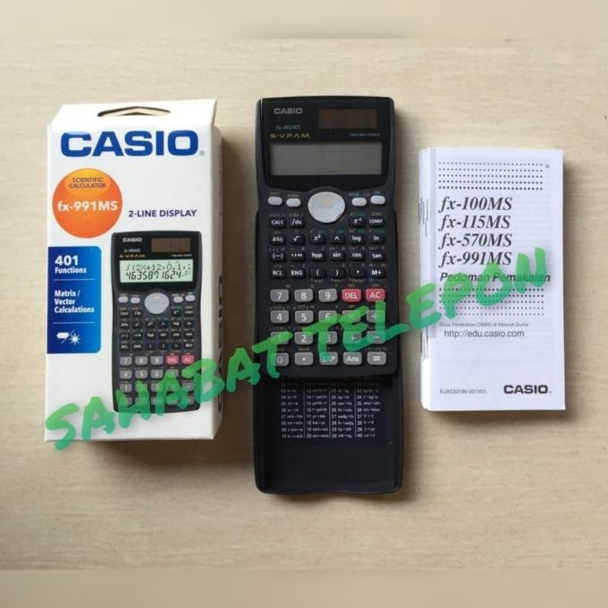 

TERMURAH - Kalkulator Scientific CASIO FX-991 MS( Original)