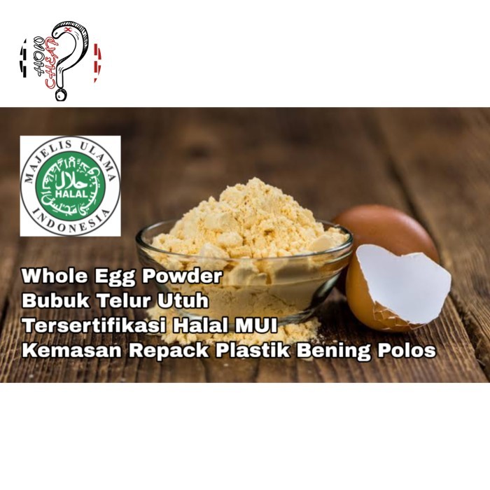 

TERBARU Egg Powder 500gram Whole Egg Powder Halal Bubuk Telur Utuh HOT SALE!