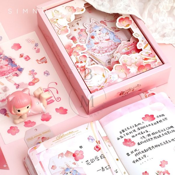 

Terlaris 3D Pop Up Magnetic Diary Notebook + Stiker Magic Dream / Buku Tulis Anak / Jurnal / Planner