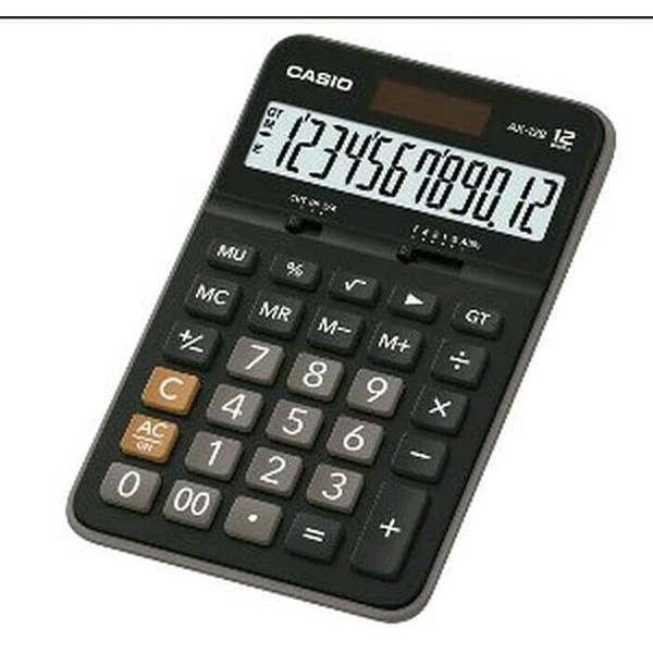 

Terlaris Kalkulator Calculator Casio Ax-12B Ax12B Original Garansi Resmi New