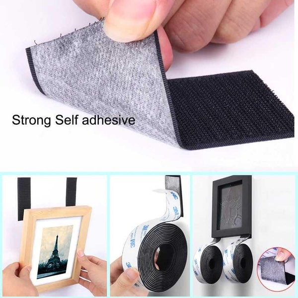 

Terlaris Lakban Velcro Hook And Loop Magic Nylon Sticker Znk New