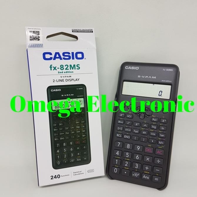 

TERLARIS - Casio FX-82MS Scientific Calculator Kalulator Ilmiah Sekolah Kuliah