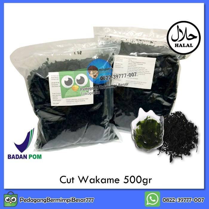 

Cut Wakame 500Gr | Dried Seaweed | Rumput Laut Kering