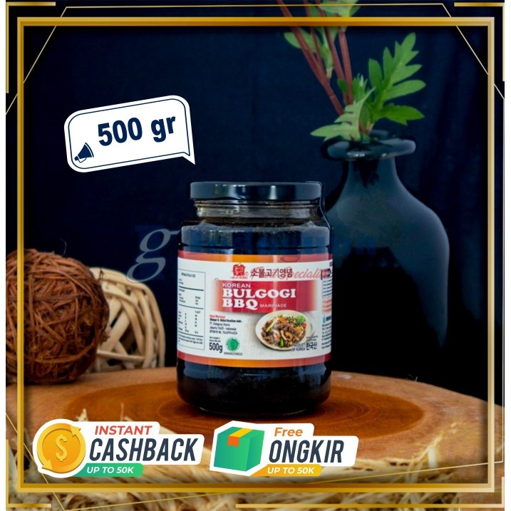 

Jinsung Korean Bulgogi Sauce 500 Gram TERJAMIN