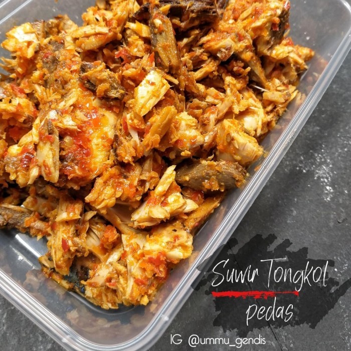 suwir tongkol pedas - tongkol suwir balado OBRAL