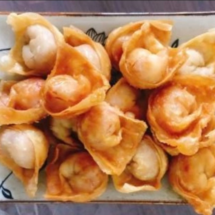 

Pangsit Mini Wonton Crispy Wonton 500 gram KIRIM HARI INI