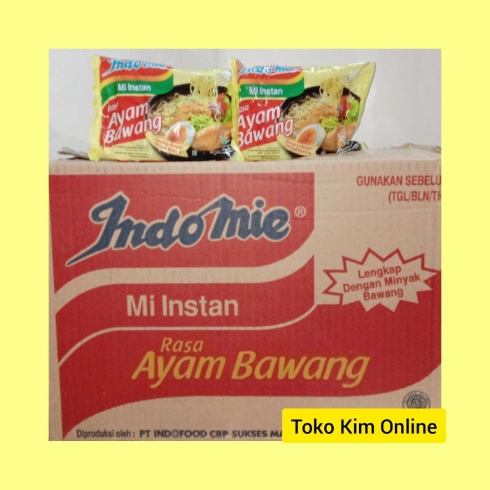 

Mie Instan Indomie Ayam Bawang 69gr 40 pcs (1 DUS) SPECIAL