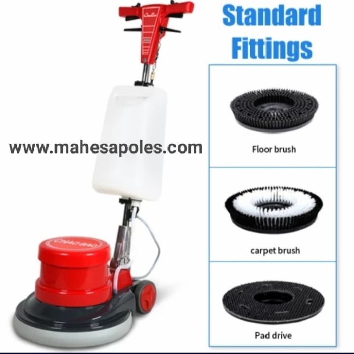 BIG SALE Promo mesin polisher lantai polisher karpet 17 inch garansi Kode 1068