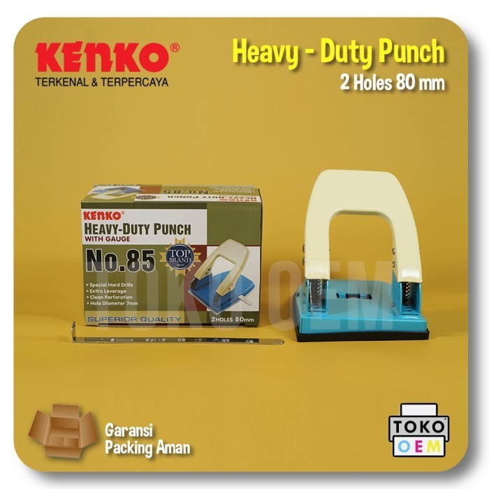 

KENKO PUNCH HOLE / PEMBOLONG KERTAS NO.85 ALAT PELUBANG PERFORATOR BOOM SALE Kode 1322