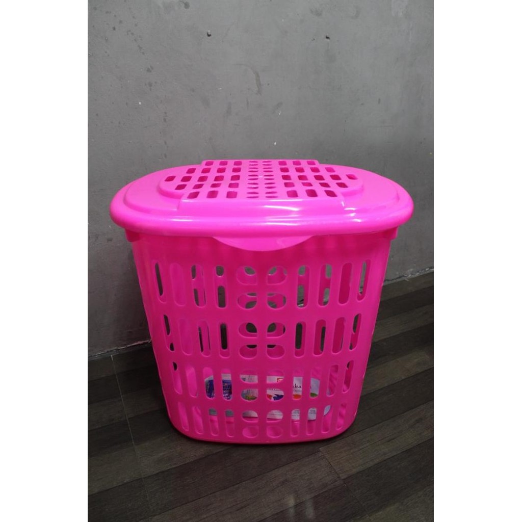 LAUNDRY BASKET SHINPO KOTAK KERANJANG PAKAIAN KOTOR CUCIAN BAJU JUMBO