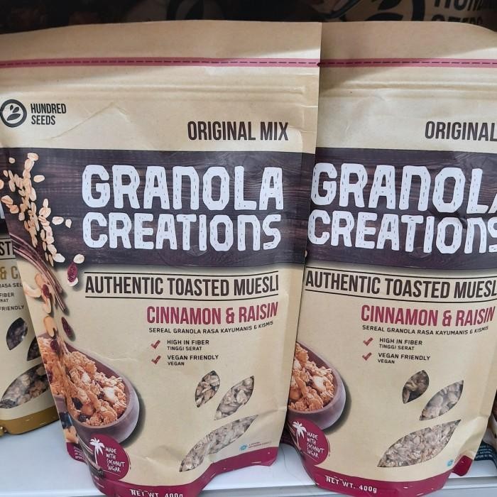 

Granola Creations Cinnamon & Raisin 400Gr