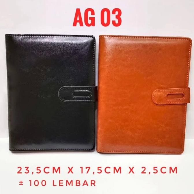 

AG03 AGENDA KULIT A5, AGENDA BINDER, NOTE BOOK, BUKU TULIS BINDER