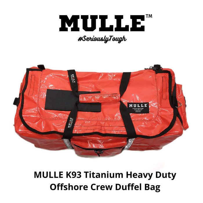 K93 Titanium Mulle Heavy Duty Offshore Crew Duffel Bag Large Teruji