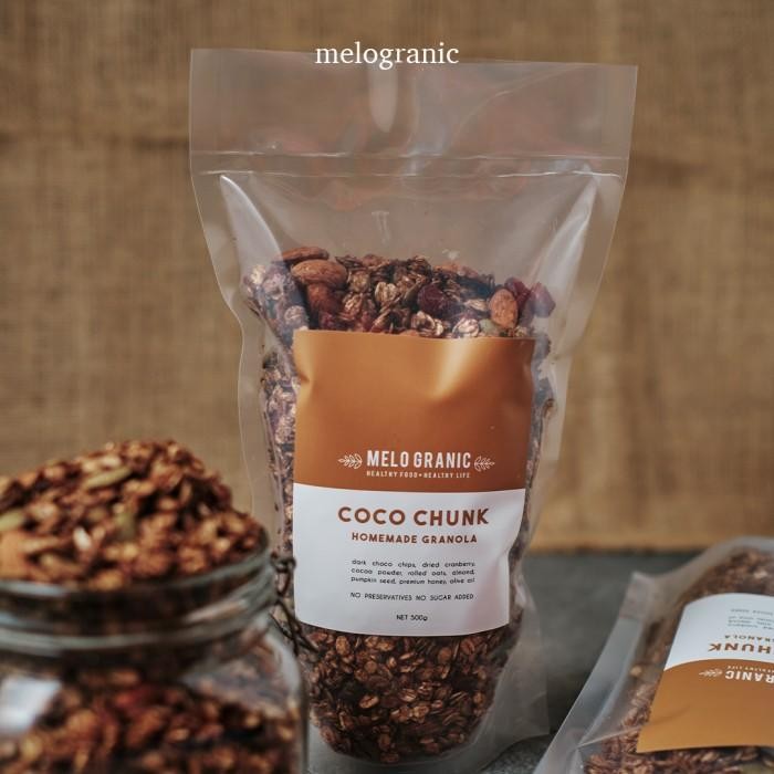 Granola Coco Chunk / Coklat / Chocolate Crunchy 500 Gram